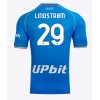 SSC Napoli Jesper Lindstrom #29 Hjemmedrakt 2023-24 Kortermet